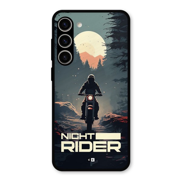 Night Rider Metal Back Case for Galaxy S23 Plus