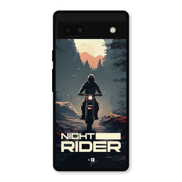 Night Rider Metal Back Case for Google Pixel 6a