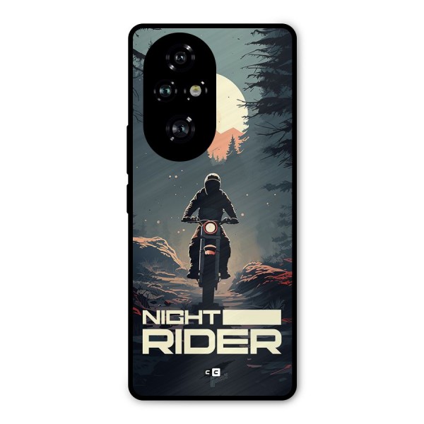 Night Rider Metal Back Case for Honor 200 Pro