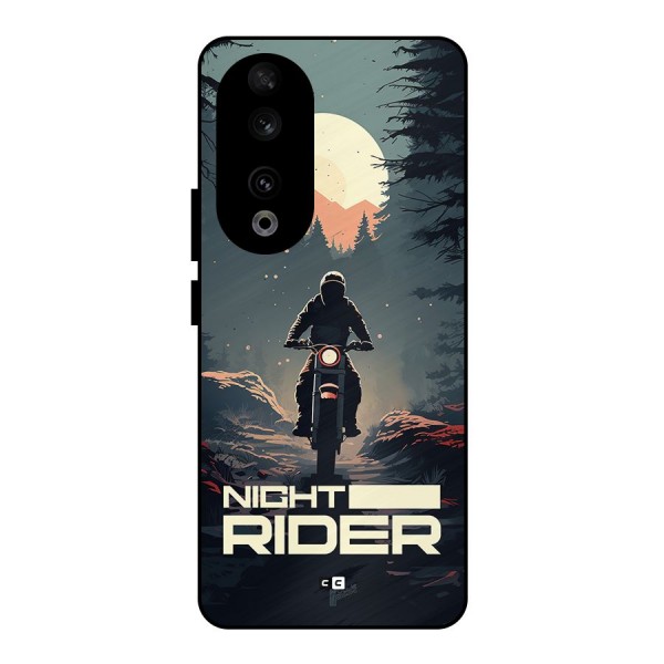 Night Rider Metal Back Case for Honor 90