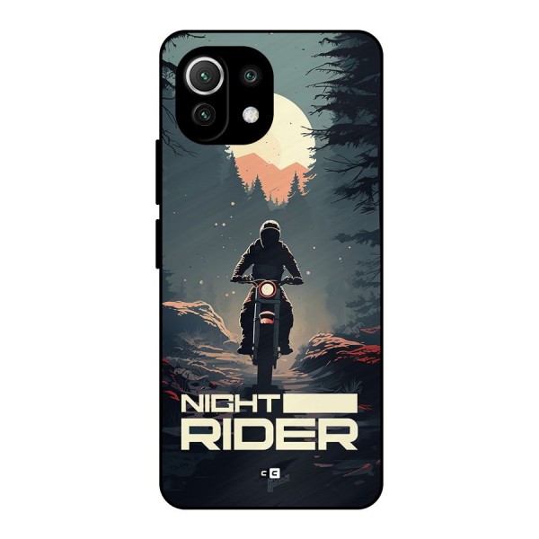 Night Rider Metal Back Case for Mi 11 Lite