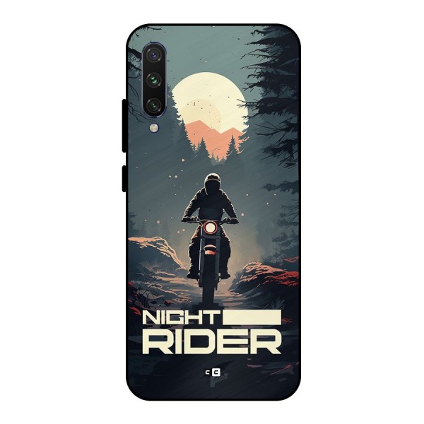 Night Rider Metal Back Case for Mi A3