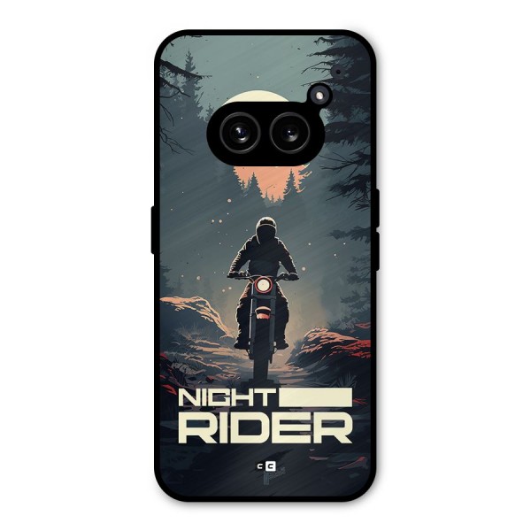 Night Rider Metal Back Case for Nothing Phone 2a Plus