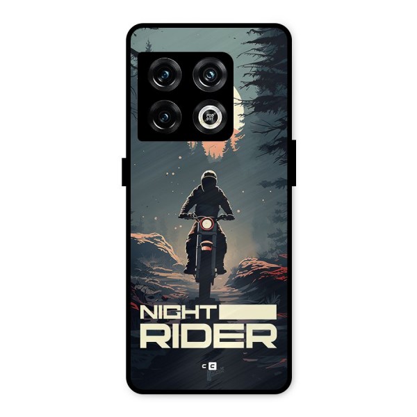 Night Rider Metal Back Case for OnePlus 10 Pro 5G