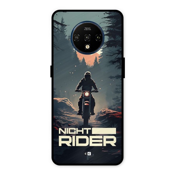 Night Rider Metal Back Case for OnePlus 7T