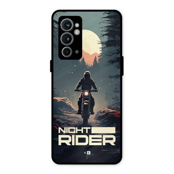 Night Rider Metal Back Case for OnePlus 9RT 5G