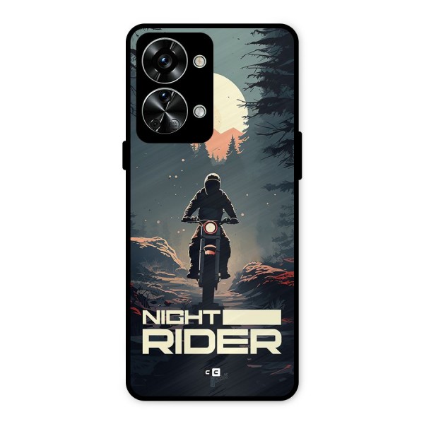 Night Rider Metal Back Case for OnePlus Nord 2T