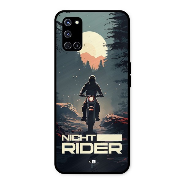 Night Rider Metal Back Case for Oppo A52