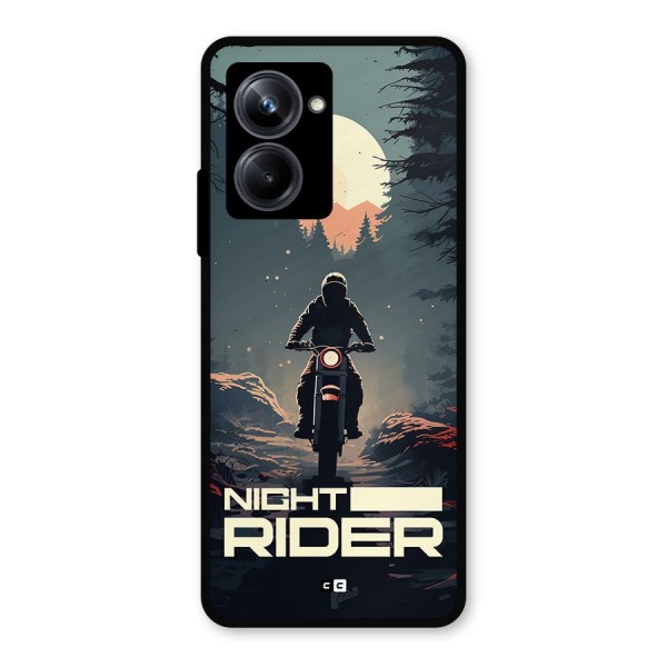 Night Rider Metal Back Case for Realme 10 Pro