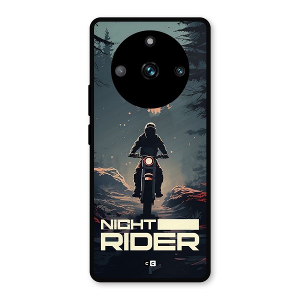 Night Rider Metal Back Case for Realme 11 Pro