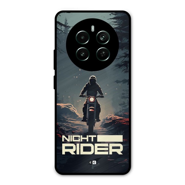 Night Rider Metal Back Case for Realme 12 Pro Plus