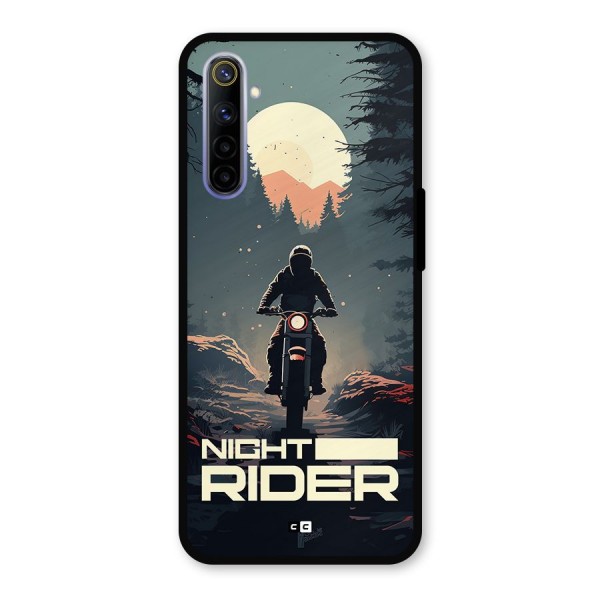 Night Rider Metal Back Case for Realme 6