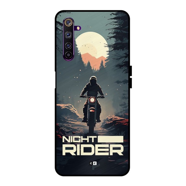 Night Rider Metal Back Case for Realme 6 Pro