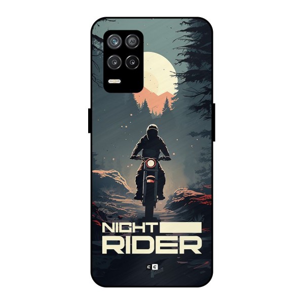 Night Rider Metal Back Case for Realme 8 5G