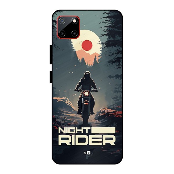 Night Rider Metal Back Case for Realme C12