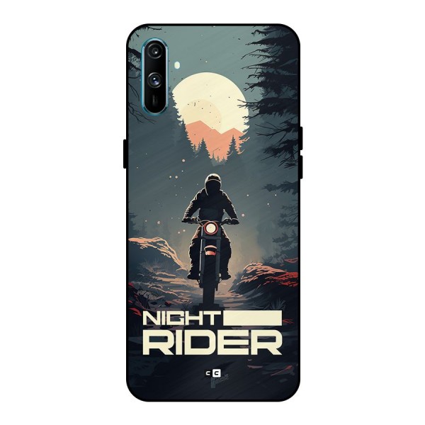 Night Rider Metal Back Case for Realme C3