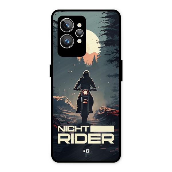 Night Rider Metal Back Case for Realme GT2 Pro