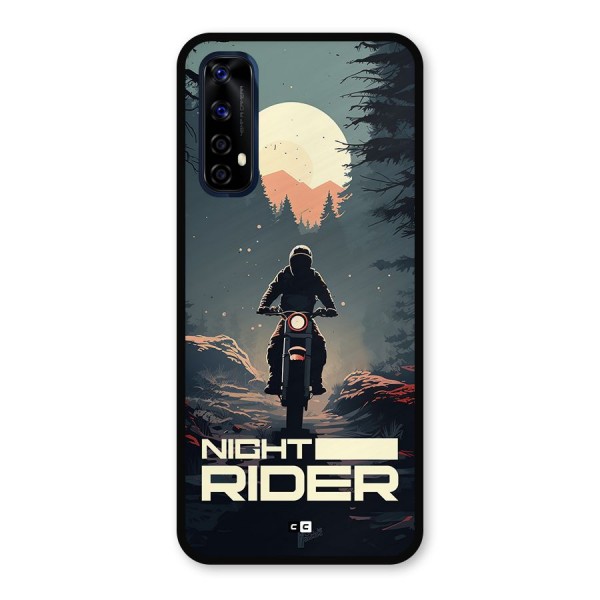 Night Rider Metal Back Case for Realme Narzo 20 Pro