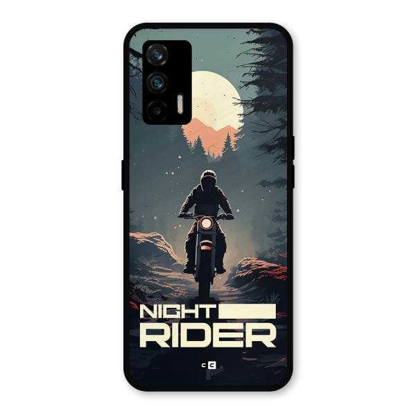 Night Rider Metal Back Case for Realme X7 Max