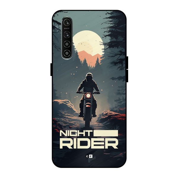 Night Rider Metal Back Case for Realme XT