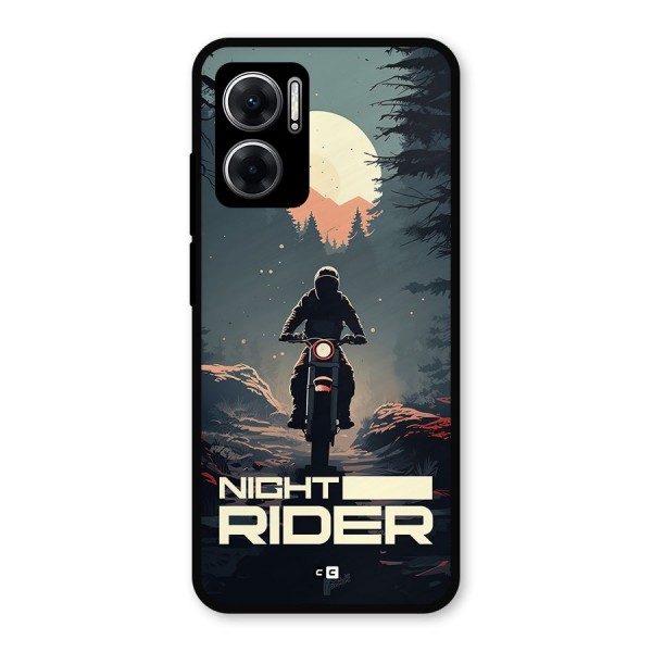 Night Rider Metal Back Case for Redmi 11 Prime 5G