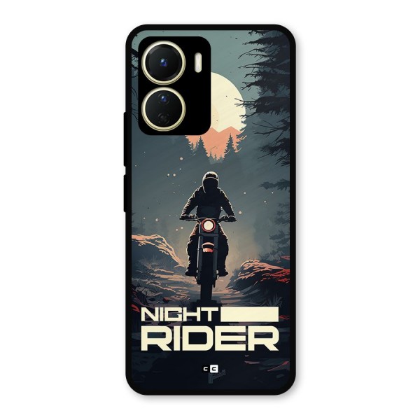 Night Rider Metal Back Case for Vivo T2x