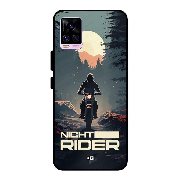 Night Rider Metal Back Case for Vivo V20 Pro