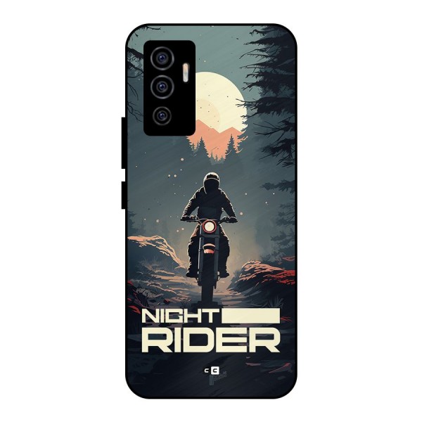 Night Rider Metal Back Case for Vivo V23e