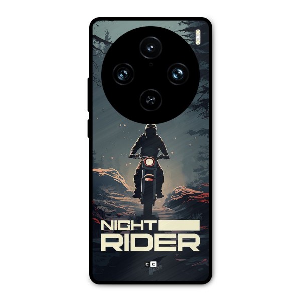 Night Rider Metal Back Case for Vivo X100 Pro