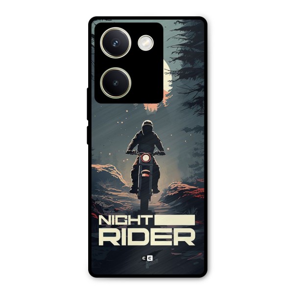 Night Rider Metal Back Case for Vivo Y200 Pro