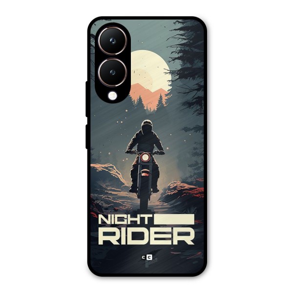 Night Rider Metal Back Case for Vivo Y28