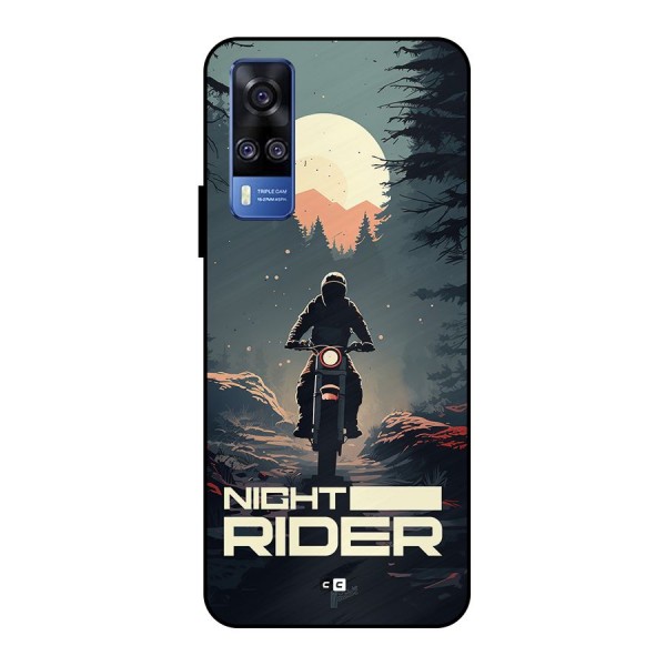 Night Rider Metal Back Case for Vivo Y51