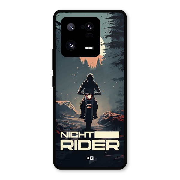 Night Rider Metal Back Case for Xiaomi 13 Pro