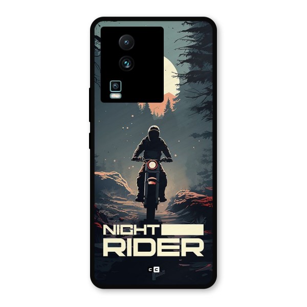 Night Rider Metal Back Case for iQOO Neo 7