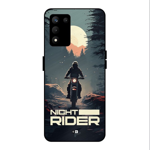 Night Rider Metal Back Case for realme 9 5G SE