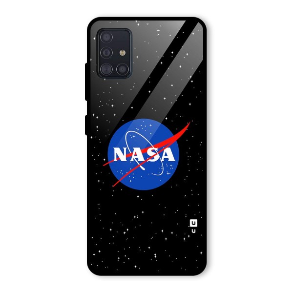 Night Sky NASA Glass Back Case for Galaxy A51