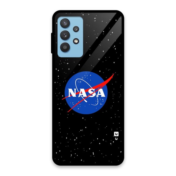 Night Sky NASA Glass Back Case for Galaxy M32 5G