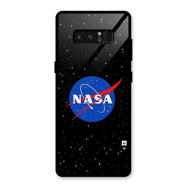 Night Sky NASA Glass Back Case for Galaxy Note 8