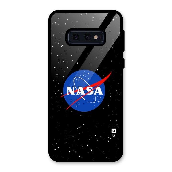 Night Sky NASA Glass Back Case for Galaxy S10e