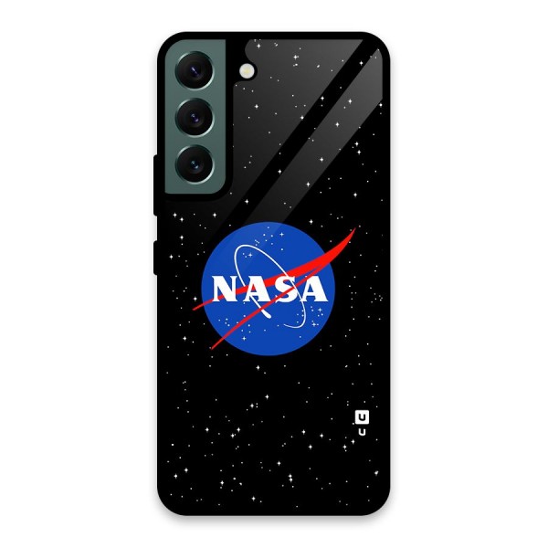 Night Sky NASA Glass Back Case for Galaxy S22 5G