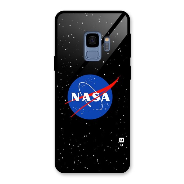 Night Sky NASA Glass Back Case for Galaxy S9