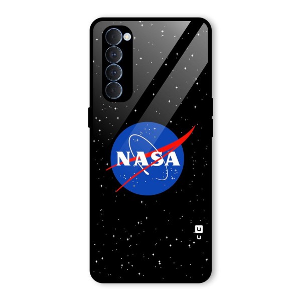 Night Sky NASA Glass Back Case for Oppo Reno4 Pro