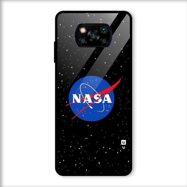 Night Sky NASA Glass Back Case for Poco X3