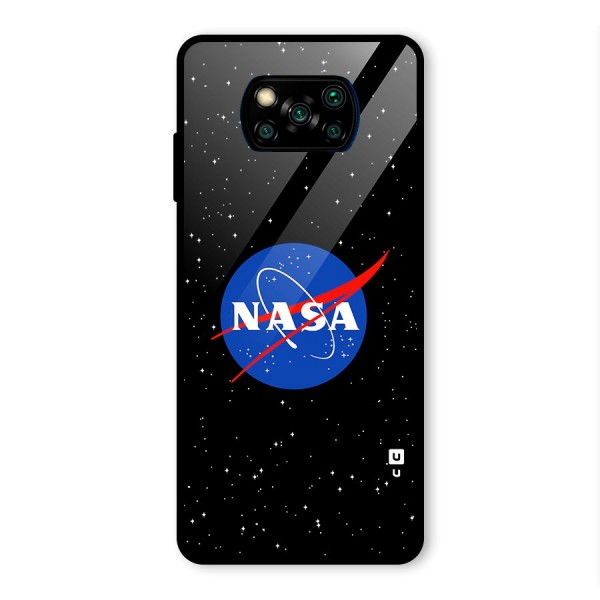 Night Sky NASA Glass Back Case for Poco X3 Pro