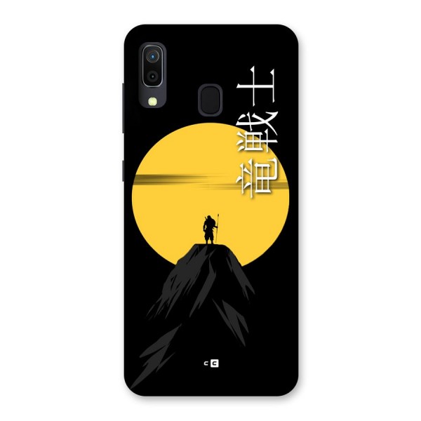 Night Warrior Back Case for Galaxy A20