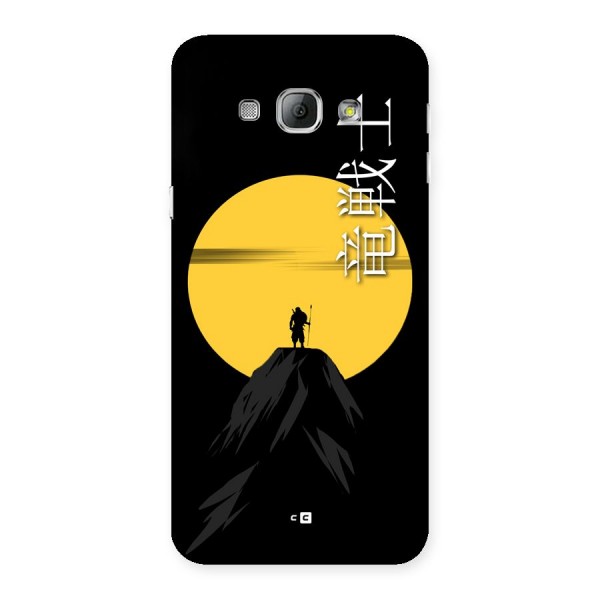 Night Warrior Back Case for Galaxy A8