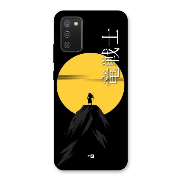 Night Warrior Back Case for Galaxy F02s