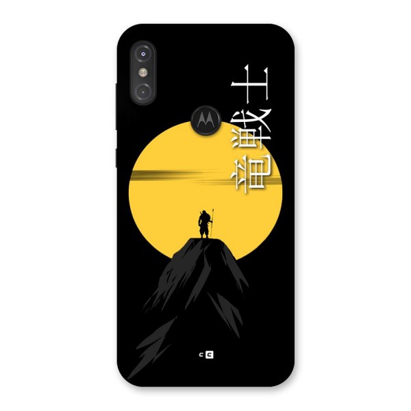 Night Warrior Back Case for Motorola One Power