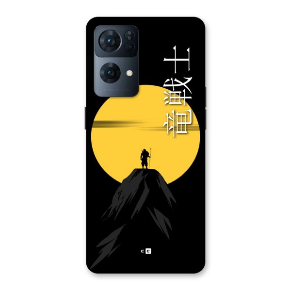 Night Warrior Back Case for Oppo Reno7 Pro 5G