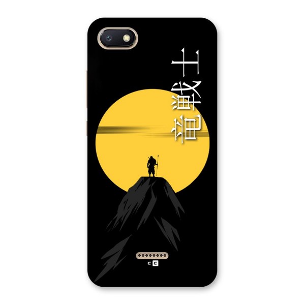 Night Warrior Back Case for Redmi 6A